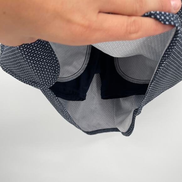 Athleta Blue Pattern Zippered Skort // XXS - Picture 6 of 8